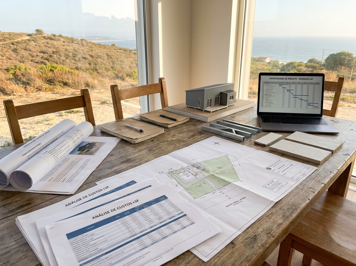 Consultoria construcao lsf - Casas em LSF