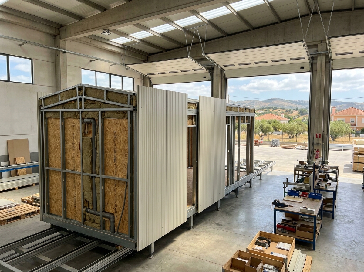 Casas modulares lsf - Casas em LSF